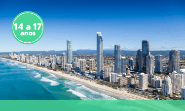 Estude inglês, conheça novas culturas e aproveite o verão australiano.