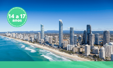 Estude inglês, conheça novas culturas e aproveite o verão australiano.