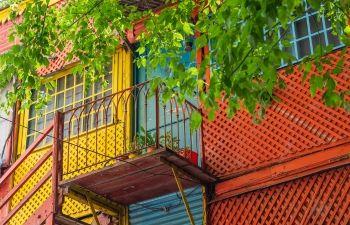 Cores vivas do Caminito em La Boca
